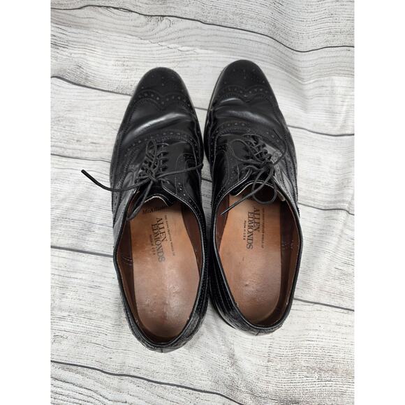 Allen Edmonds McAllister Men\'s Black Oxford Shoes 12 D main image 8